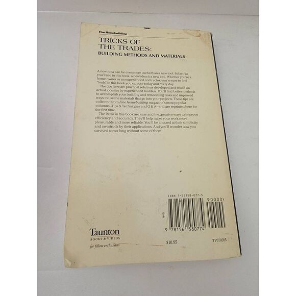 Vintage Tricks of the Trade: Building Methods and Materials by Fine Homebuilding - Picture 5 of 5